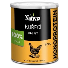 Nativia konzerva kuřecí maso 800 g
