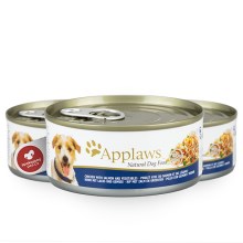 Applaws konzerva Dog Chicken, Salmon & Vegetables 156 g
