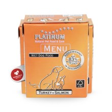 Platinum Natural Menu krocan + losos 375 g