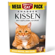 Perfecto Cat plněné polštářky s drůbežím a sýrem 150 g