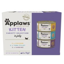 Applaws Cat Multipack konzerv pro koťata 6x 70 g