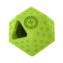 Kiwi Walker Icosaball Mini gumová hračka zelená 6,5 cm