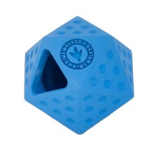 Kiwi Walker Icosaball Mini gumová hračka modrá 6,5 cm