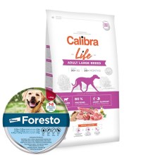 Calibra Dog Life Adult Large Breed Lamb 12 kg + Foresto 70 obojek pro psy nad 8 kg SET
