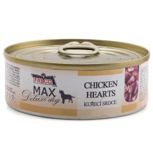 Falco Max Deluxe konzerva kuřecí srdce 80 g