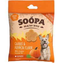 Soopa Healthy Bites pamlsky s mrkví a dýní 50 g