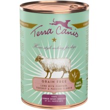 Terra Canis Grain Free konzerva jehněčí s dýní, pastinákem a mučenkou 400 g