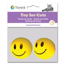 Tommi pěnový míček s úsměvem pro kočky 2 ks