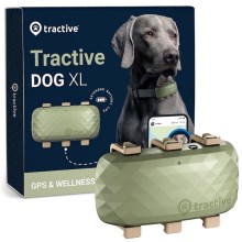 Tractive GPS Dog XL Tracker pro psy zelený