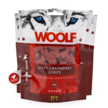 Woolf Soft Cranberry Strips 100 g