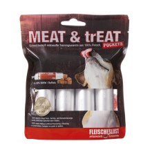 Meat & Treat Buffalo tréninkové salámky 4x40 g