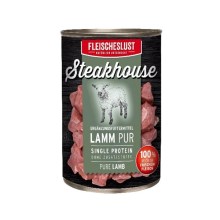 Steakhouse konzerva pro psy Pure Lamb 400 g SET 5+1 ZDARMA
