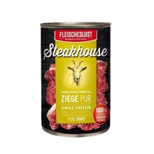 Steakhouse konzerva pro psy Pure Goat 400 g