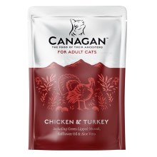 Canagan Cat kapsička kuře a krůta 85 g