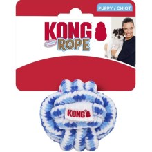 Kong Puppy Rope míček pro štěňata MIX barev vel. S