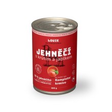 Louie konzerva jehněčí s krůtím a jablky 400 g