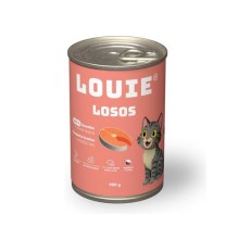 Louie konzerva pro kočky losos 400 g