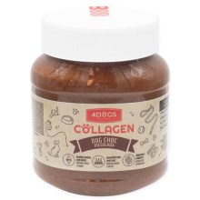 4Dogs arašídové máslo pro psy s mletým parožím Dog Choc 330 g