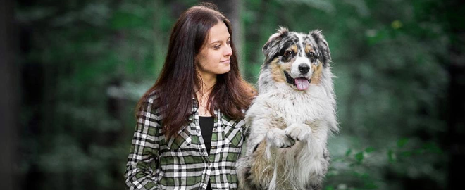 Rozhovor s Veronikou Kozubkovou o výcviku a psích sportech