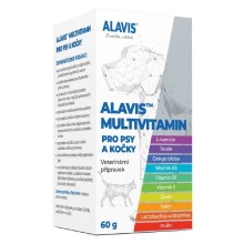 Alavis Multivitamin pro psy a kočky 60 g