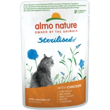 Almo Nature Cat Functional Sterilised kapsička s kuřecím 70 g
