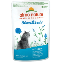 Almo Nature Cat Functional Sterilised kapsička s treskou 70 g
