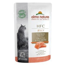 Almo Nature Cat HFC Jelly kapsička filet z lososa 55 g