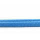 Aminela lanový obojek s kůží modrý 60 cm