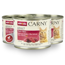 Animonda Carny Adult konzerva hovězí a srdce 200 g