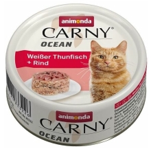 Animonda Carny Ocean konzerva tuňák a hovězí 80 g