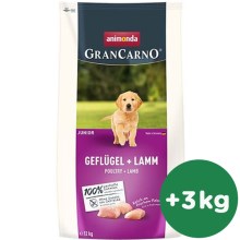 Animonda GranCarno Dog Junior s drůbežím a jehněčím masem 12 kg