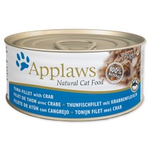 Applaws konzerva Cat Tuna & Crab 70 g