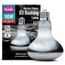 Arcadia D3 Basking Lamp 100 W