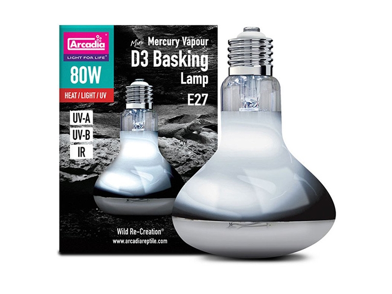 Arcadia D3 Basking Lamp 80 W