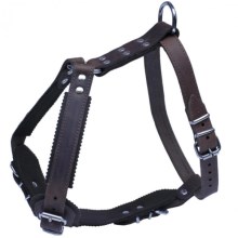 Bafpet Jago kožený postroj hnědý vel. 3