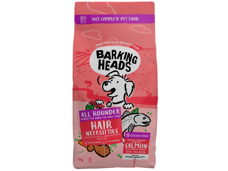 Barking Heads All Hounder Hair Necessities Salmon 12 kg