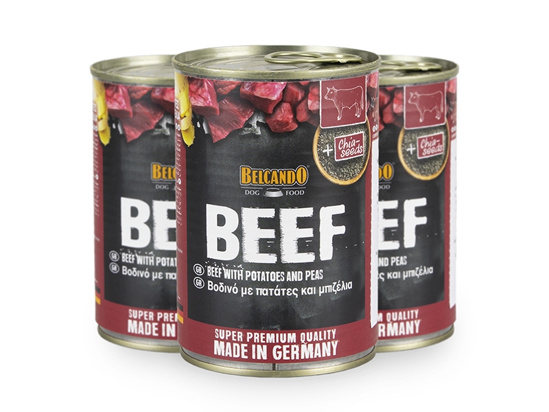 Belcando konzerva Beef with Potatoes & Peas 400 g