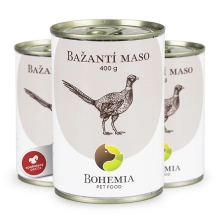 Bohemia bažantí maso ve vlastní šťávě 400 g