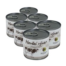Bohemia hovězí vývar s kousky masa SET 6x 140 ml