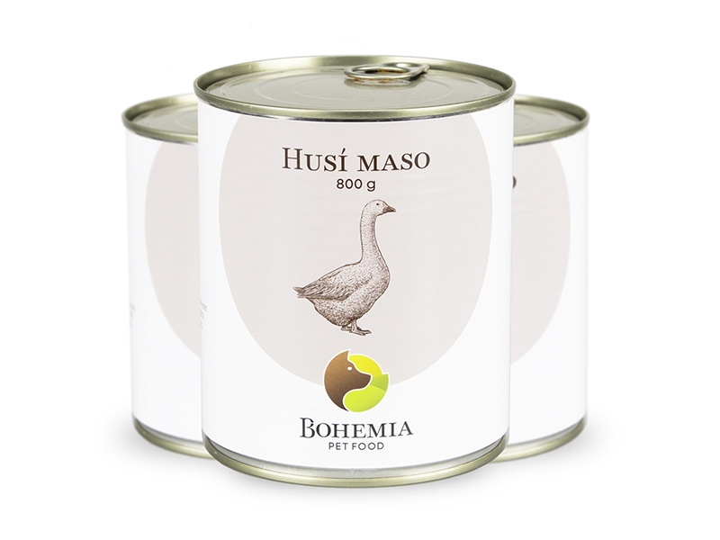 Bohemia husí maso ve vlastní šťávě 800 g