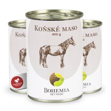 Bohemia koňské maso ve vlastní šťávě 400 g