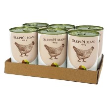 Bohemia slepičí maso ve vlastní šťávě SET 6x 400 g