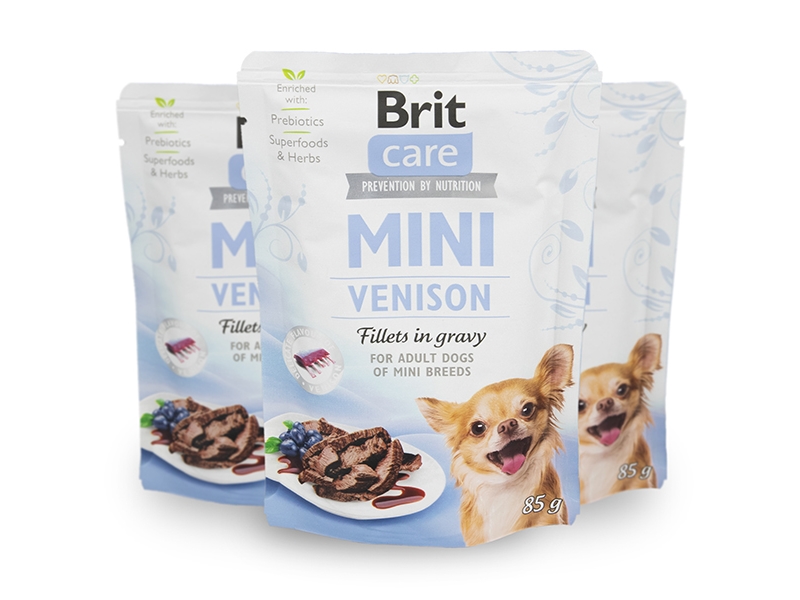 Brit Care Dog kapsička Mini Venison fillets in gravy 85 g