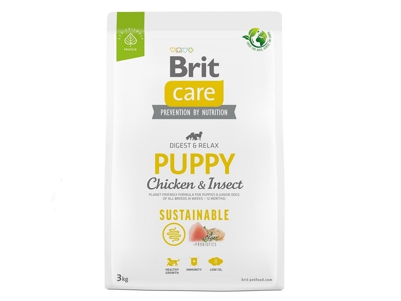 Brit Care Dog Sustainable Puppy Chicken & Insect 3 kg