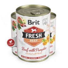 Brit Fresh Dog konzerva Beef with Pumpkin 400 g
