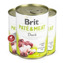 Brit konzerva Paté & Meat Duck 400 g