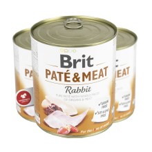 Brit konzerva Paté & Meat Rabbit 800 g