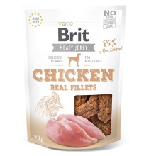 Brit pamlsky Jerky Chicken Fillets 80 g
