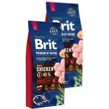 Brit Premium by Nature Adult L SET 2x 15 kg
