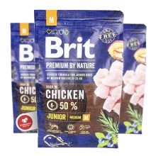 Brit Premium by Nature Junior M 15 kg